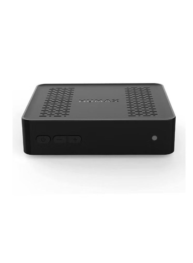 Humax جهاز استقبال الأقمار الصناعية F1 Mini Pro بدقة Full HD – USB PVR، موسع IR، دعم متعدد اللغات، صوت وصورة عالية الدقة، تصميم مدمج للترفيه المنزلي السلس - Image 3